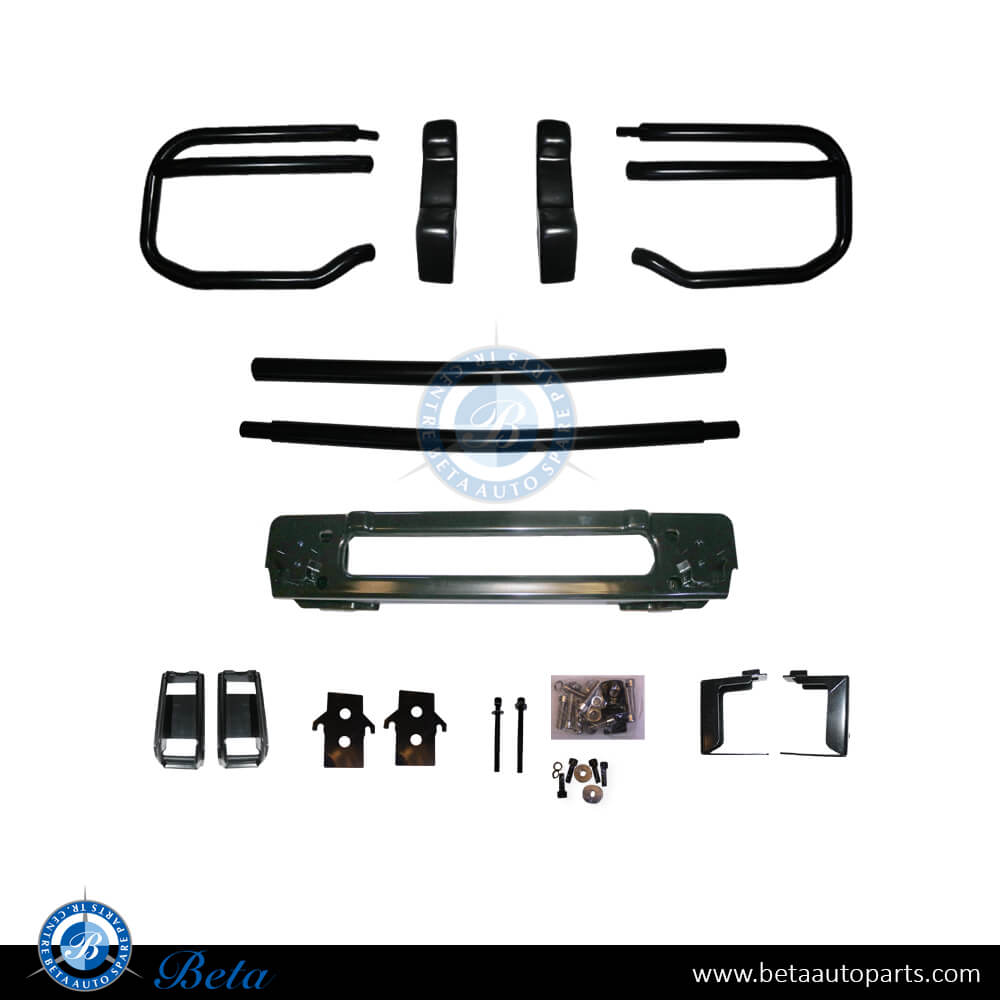 Bull Bar for G63 with Guard -Black for Mercedes G-Class 2018-Up models, Part Number 4638807601 Bull Bar for G63 with Guard -Black for Mercedes G-Class 2018-Up models, Part Number 4638807601